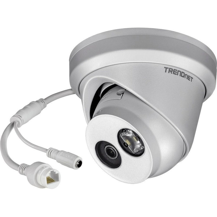 TRENDnet Indoor/Outdoor 4MP H.265 Wdr Poe Ir Fixed Turret Network Camera TV-IP323PI