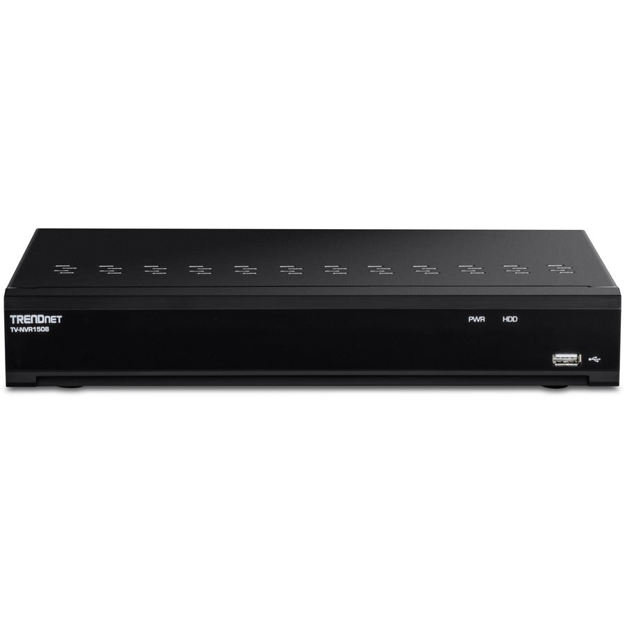 TRENDnet 8-Channel H.265 4K (8MP) PoE NVR TV-NVR1508