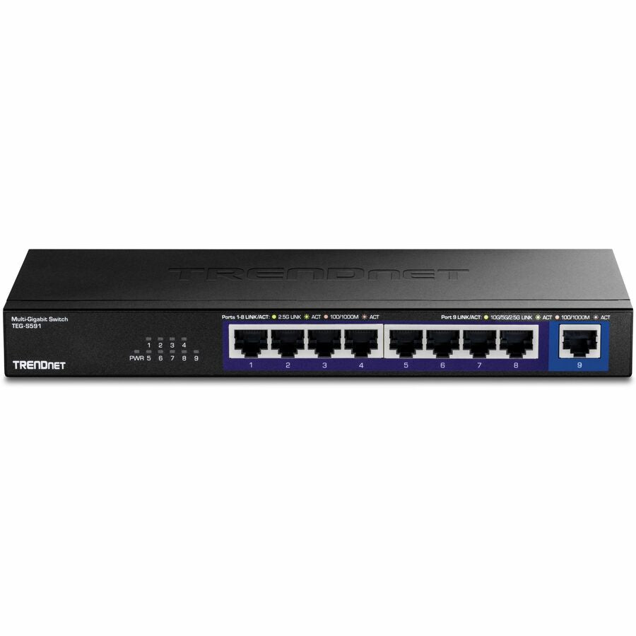 TRENDnet 9-Port Multi-Gig Switch TEG-S591