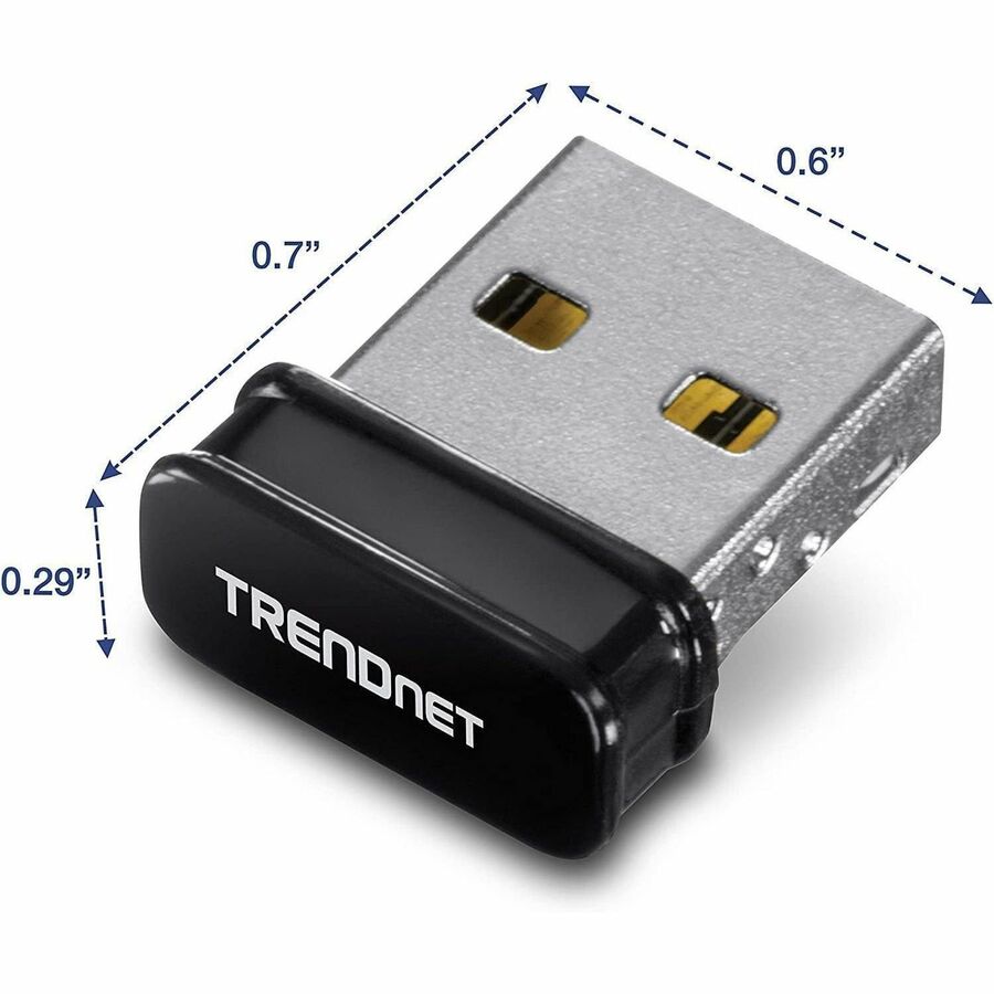 Adaptateur Wi-Fi TRENDnet TEW-648UBM IEEE 802.11n - Conforme TAA TEW-648UBM