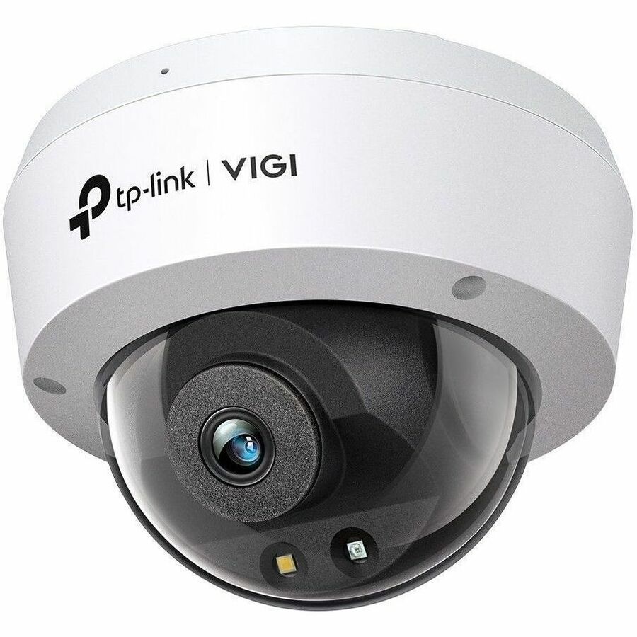 TP-Link VIGI C250 5 Megapixel Network Camera - Color - 1 Pack - Dome - White, Black VIGI C250(4MM)