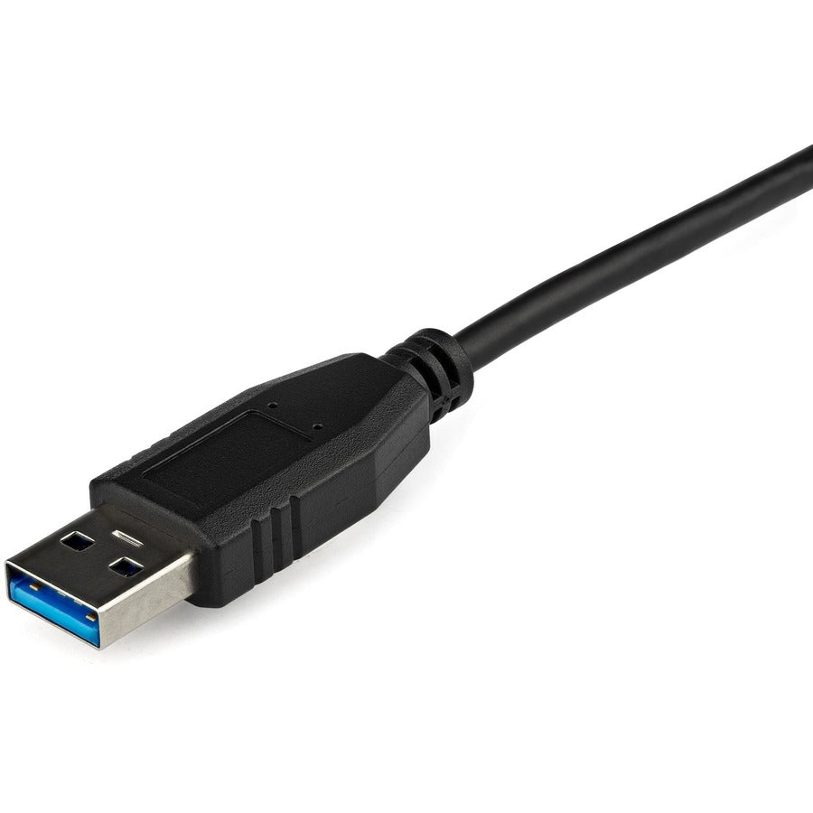 StarTech.com USB to Ethernet Adapter, USB 3.0 to 10/100/1000 Gigabit Ethernet LAN Adapter, USB to RJ45 Adapter, TAA Compliant USB31000S