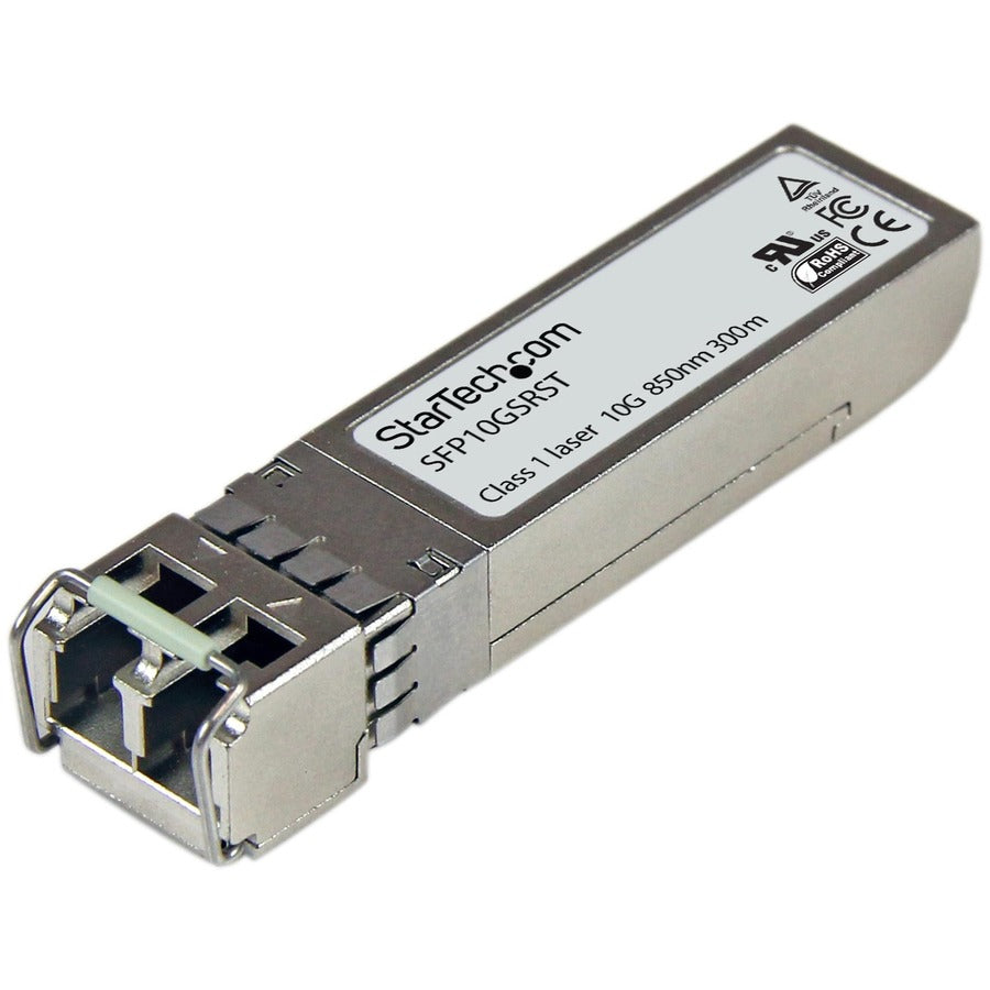 StarTech.com Module SFP+ compatible Cisco SFP-10G-SR - 10GBASE-SR - Émetteur-récepteur optique MMF fibre multimode 10GE Gigabit Ethernet SFP+ 10GbE SFP10GSRST