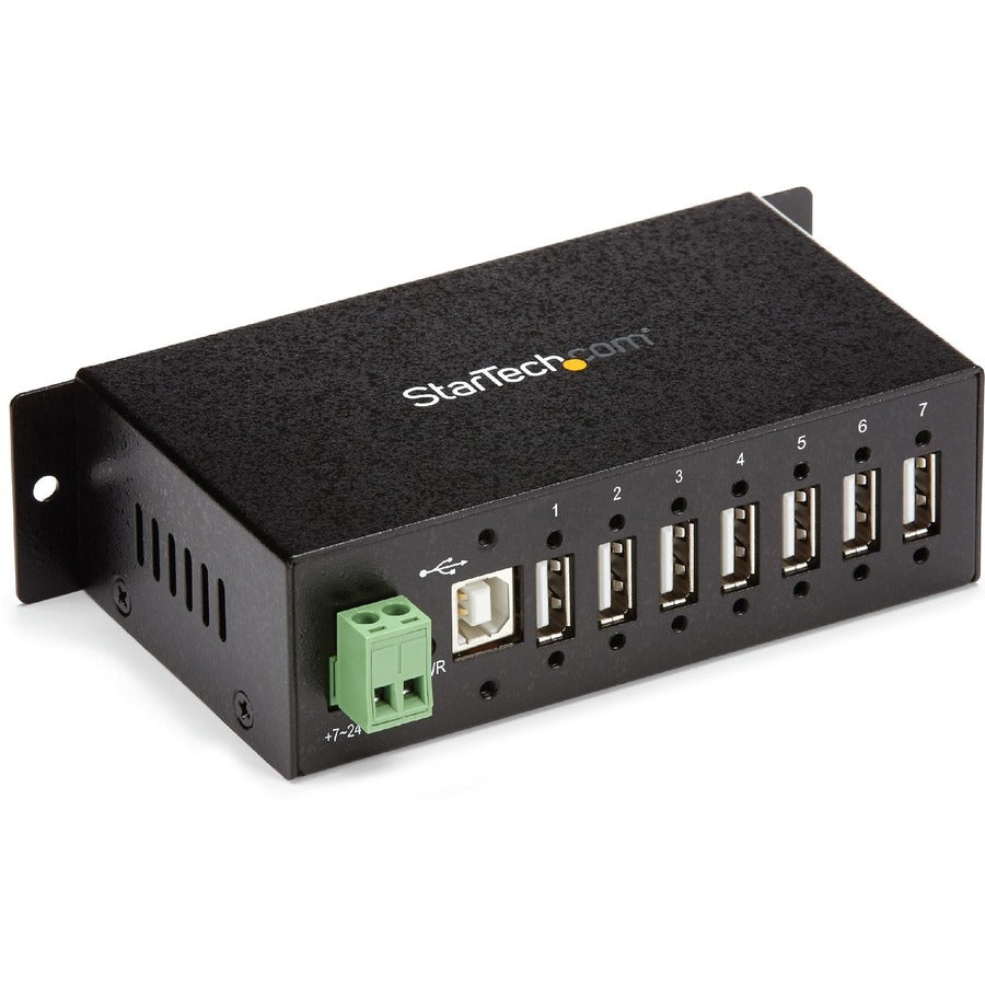 StarTech.com Mountable Rugged Industrial 7 Port USB 2.0 Hub ST7200USBM