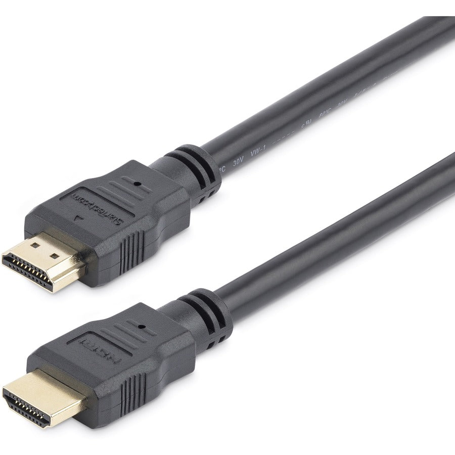 StarTech.com Câble HDMI de 2 m, câble HDMI 4K haute vitesse avec Ethernet, vidéo Ultra HD 4K 30 Hz, câble HDMI 1.4, cordon de moniteur HDMI, noir HDMM6