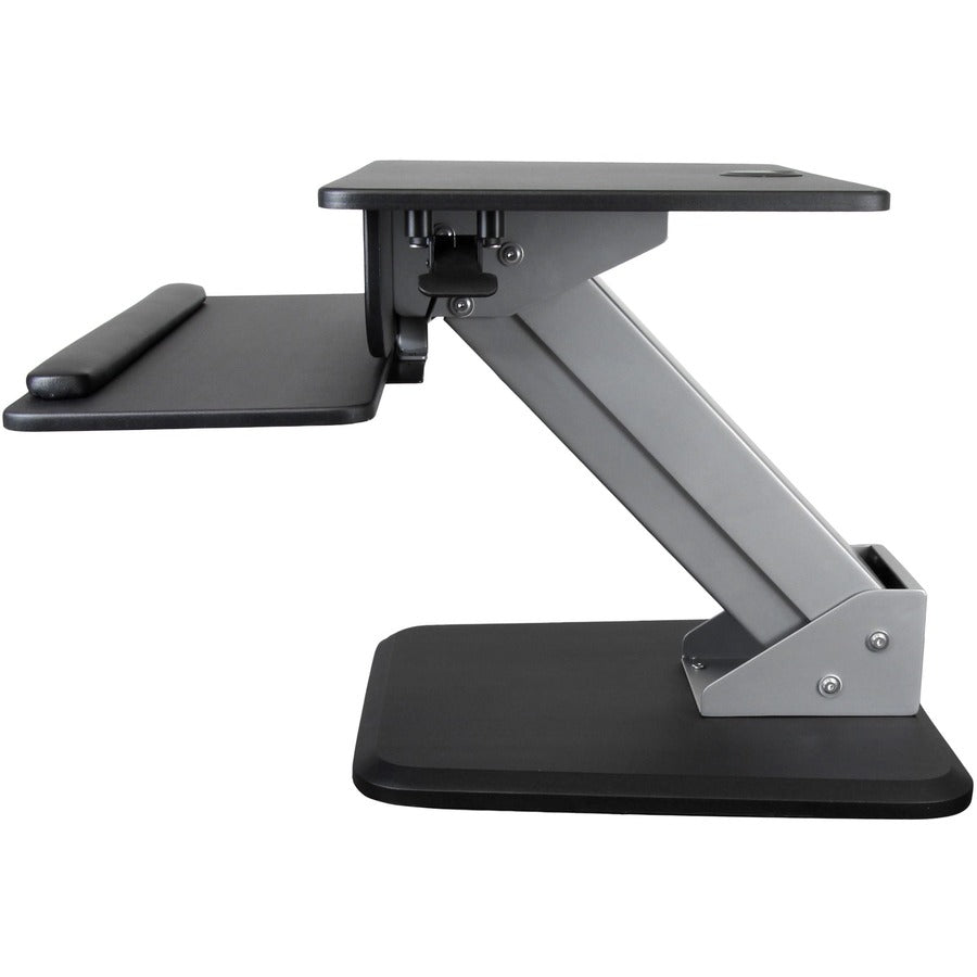 StarTech.com Height Adjustable Standing Desk Converter - Sit Stand Desk with One-finger Adjustment - Ergonomic Desk ARMSTS