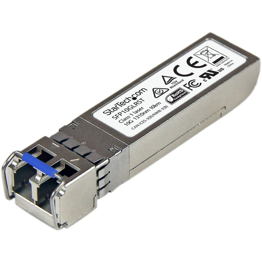 StarTech.com Cisco SFP-10G-LR Comp. SFP+ Module - 10GBASE-LR - 10GE Gigabit Ethernet SFP+ 10GbE Single Mode Fiber SMF Optic Transceiver SFP10GLRST