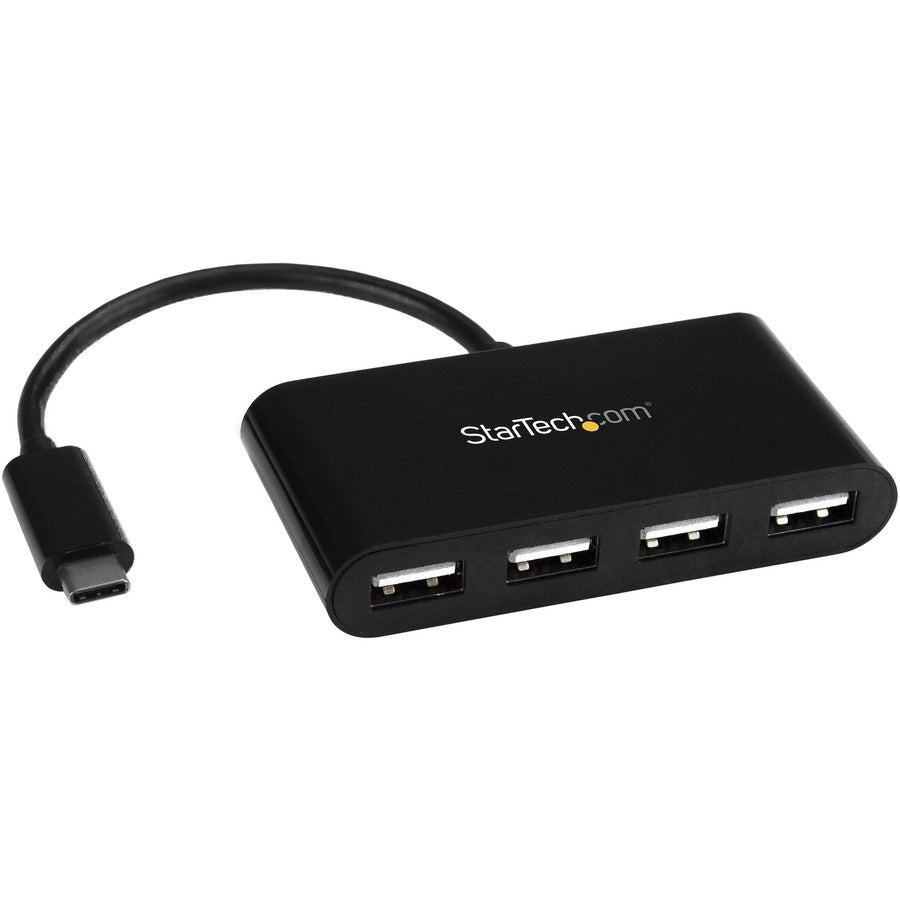 StarTech.com Hub USB C 4 ports - Mini Hub - USB-C vers 4x USB-A - Hub USB 2.0 - Hub USB Type C - Hub USB C vers USB - Extenseur de port USB C ST4200MINIC