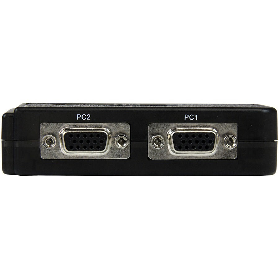 StarTech.com 2 Port USB KVM Kit with Cables and Audio Switching - KVM / audio switch - USB - 2 ports - 1 local user SV211KUSB