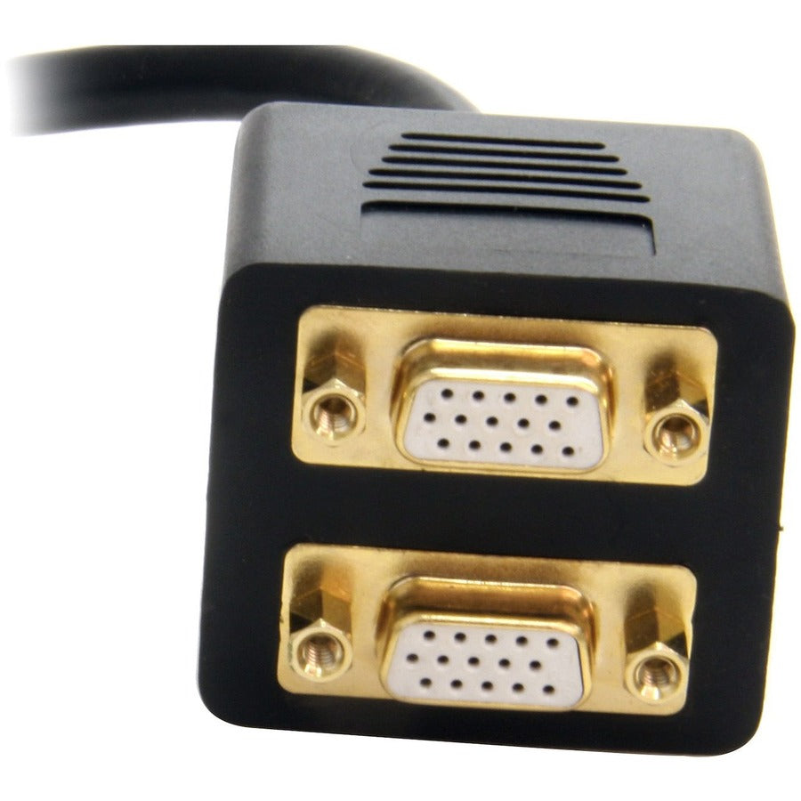 StarTech.com 1 ft DVI-I Analog to 2x VGA Video Splitter Cable - M/F DVISPL1VV