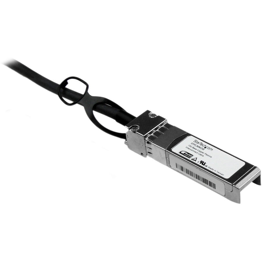 StarTech.com 3m 10G SFP+ to SFP+ Direct Attach Cable for Cisco SFP-H10GB-CU3M - 10GbE SFP+ Copper DAC 10Gbps Passive Twinax SFPCMM3M