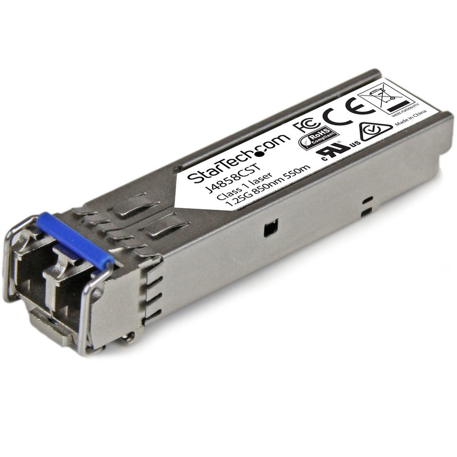 Module émetteur-récepteur SFP fibre Gigabit StarTech.com - Compatible HP J4858C - MM LC avec DDM - 550 m (1 804 pi) - 1000Base-SX J4858CST