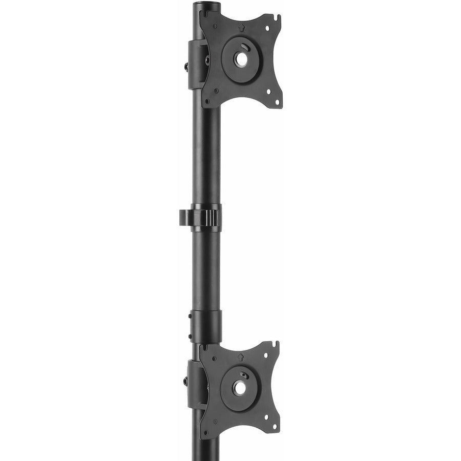 StarTech.com Desk Mount Dual Monitor Mount, Vertical, Steel Dual Monitor Arm, For VESA Mount Monitors up to 27" (22lb/10kg), Adjustable ARMDUALV