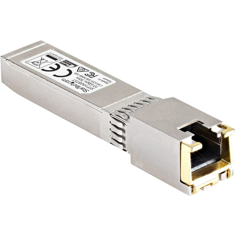 StarTech.com Module SFP+ compatible Cisco SFP-10GB-TC - 10GBASE-T - Émetteur-récepteur 10GE Gigabit Ethernet SFP+ SFP vers RJ45 Cat6/Cat5e - 30 m SFP10GBTCST