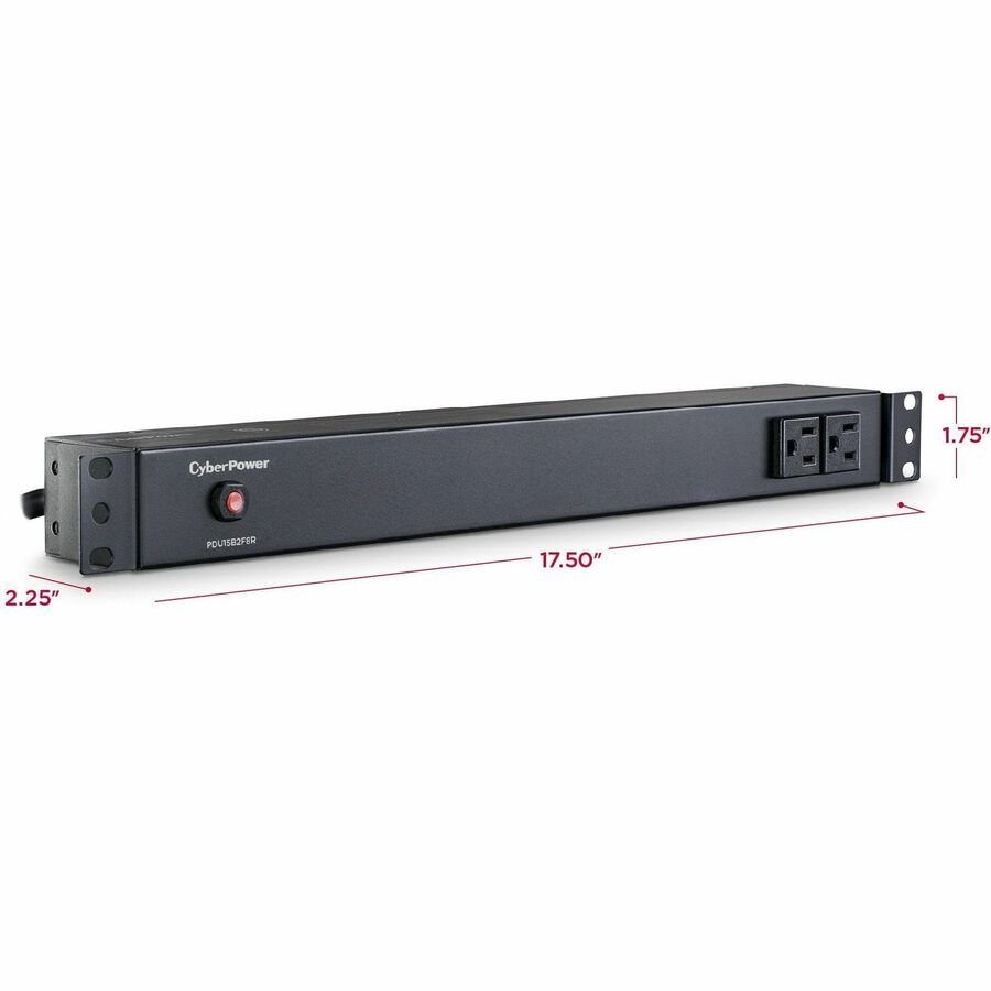 CyberPower Basic PDU15B2F8R 10-Outlets PDU PDU15B2F8R