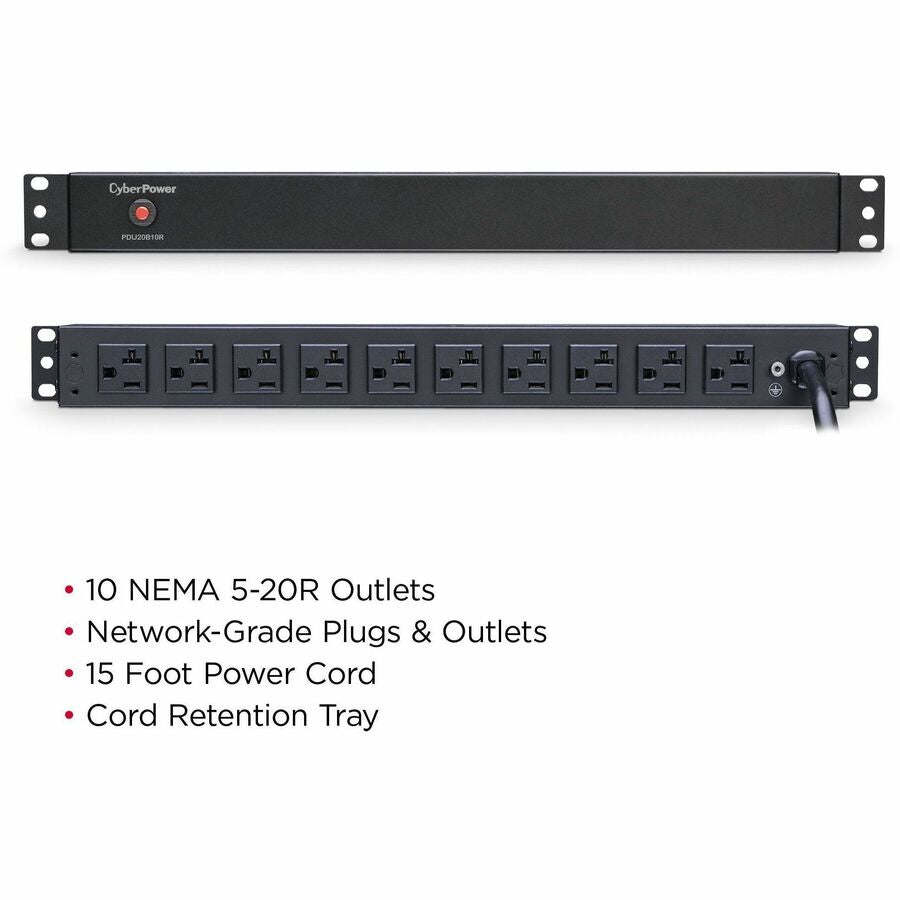 CyberPower PDU20B10R PDU 10 prises PDU20B10R