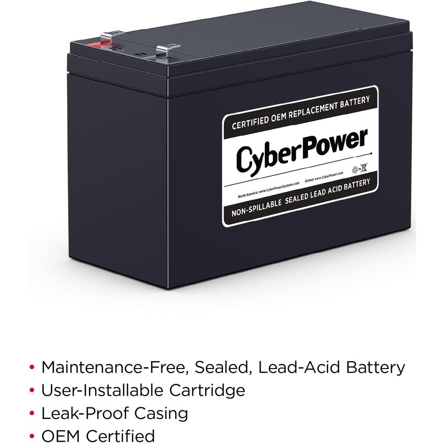 CyberPower RB1290 UPS Replacement Battery Cartridge RB1290