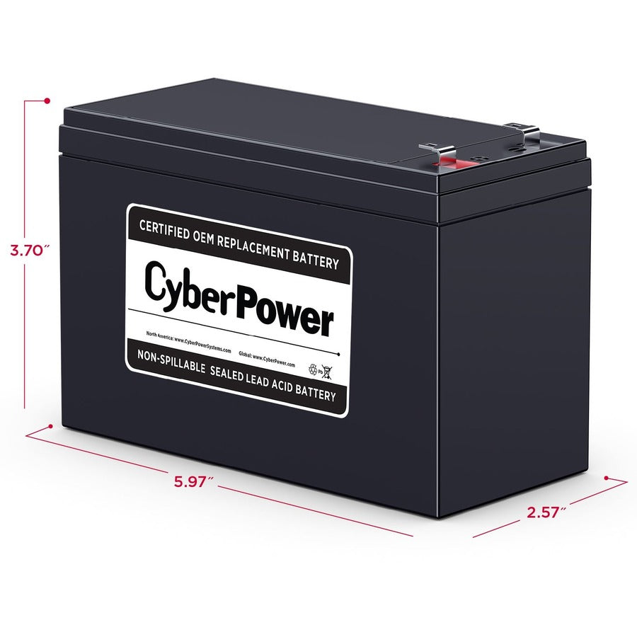 CyberPower RB1290 UPS Replacement Battery Cartridge RB1290