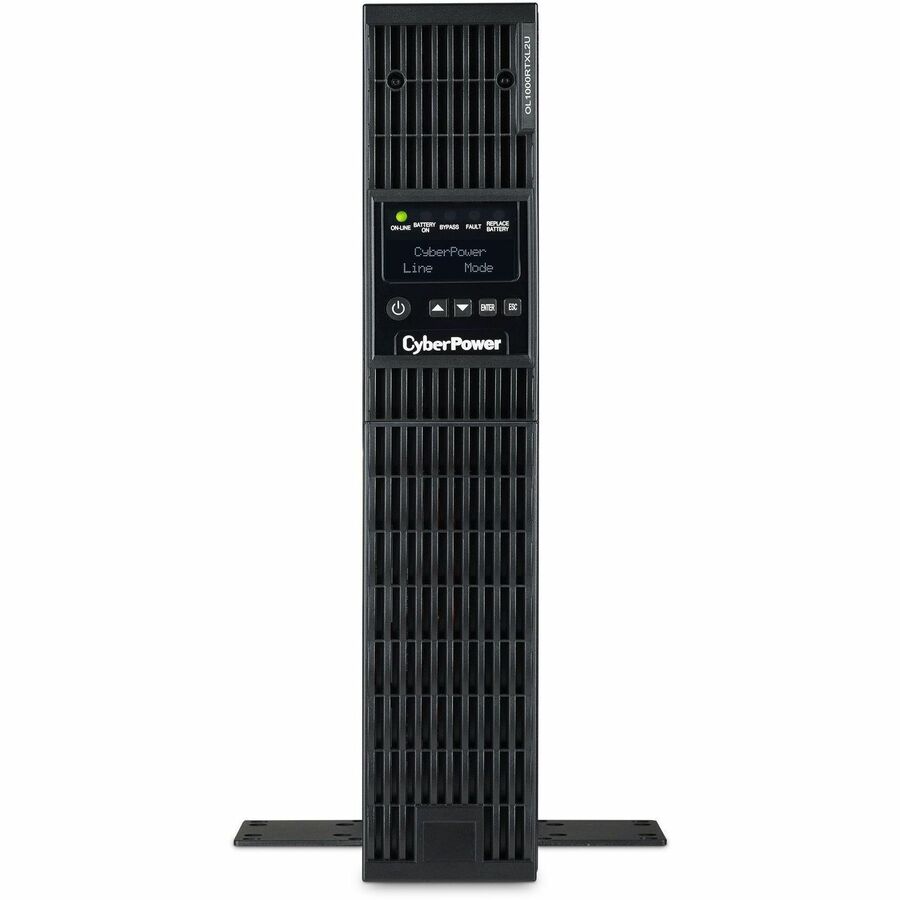 CyberPower UPS Systems OL1000RTXL2U Application intelligente en ligne - Capacité : 1000 VA / 900 W OL1000RTXL2U