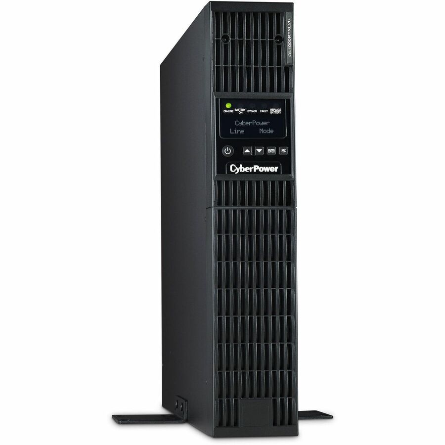 CyberPower UPS Systems OL1000RTXL2U Application intelligente en ligne - Capacité : 1000 VA / 900 W OL1000RTXL2U