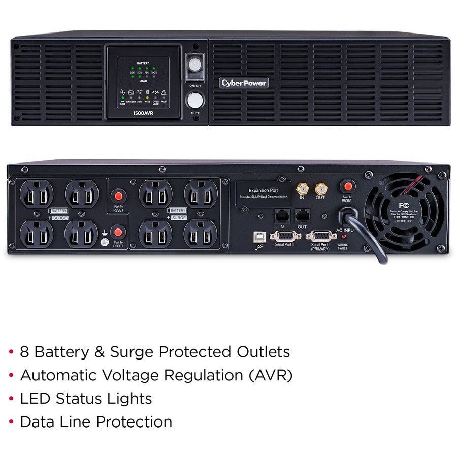 CyberPower Smart App AVR CPS1500AVR 1500VA UPS CPS1500AVR