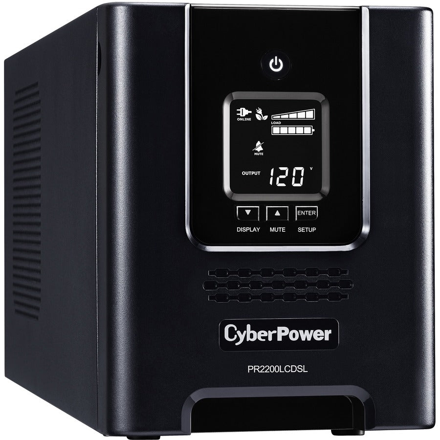 CyberPower Smart App Sinewave PR2200LCDSL 2070VA Tour à onde sinusoïdale pure LCD UPS PR2200LCDSL