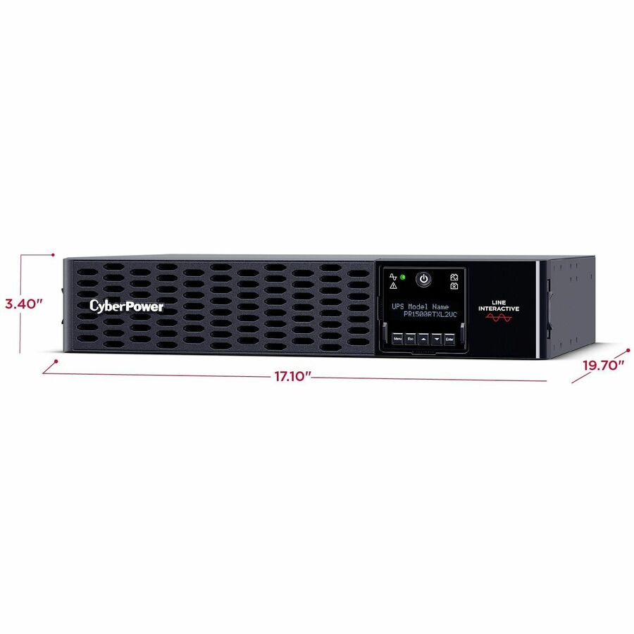 CyberPower Smart App Sinewave PR1500RTXL2UC 1500VA Rack/Tower UPS PR1500RTXL2UC