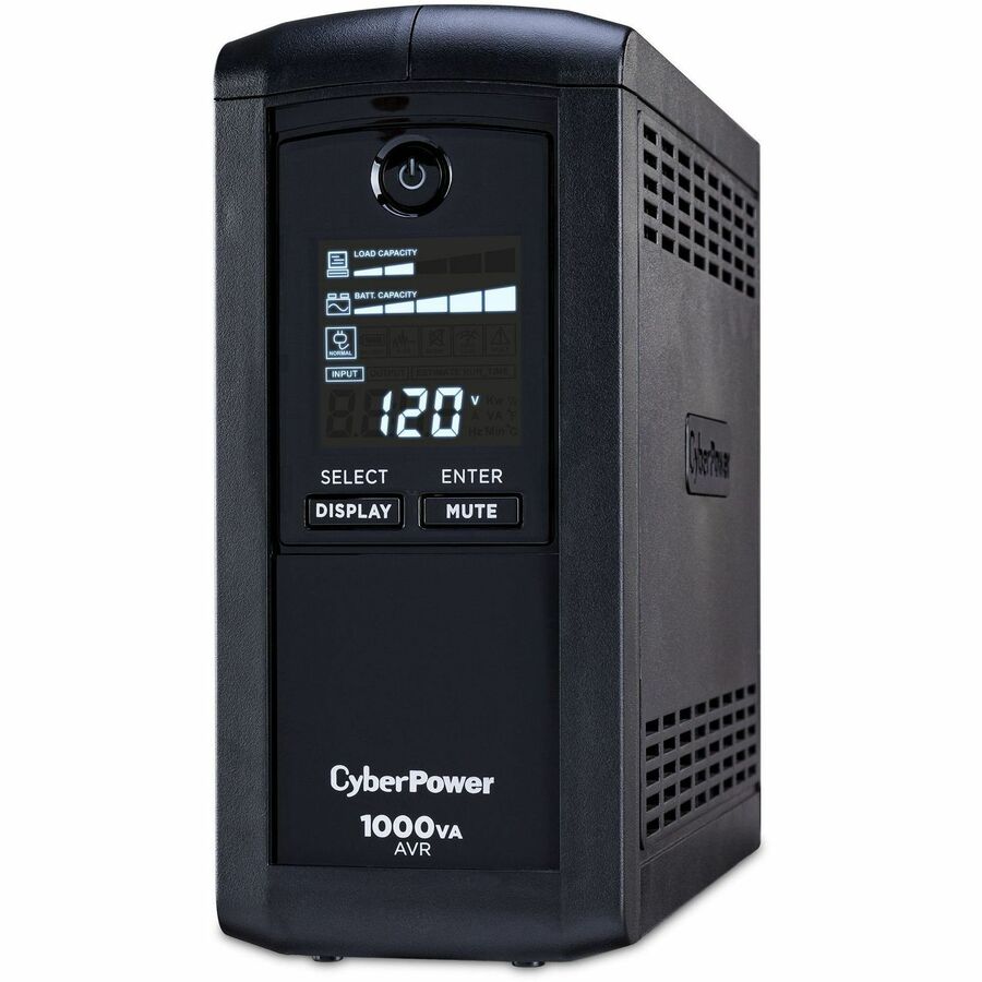 CyberPower UPS Systems CP1000AVRLCD Intelligent LCD -  Capacity: 1000 VA / 600 W CP1000AVRLCD