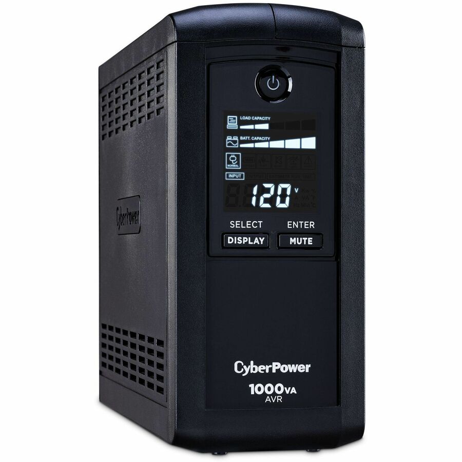 CyberPower UPS Systems CP1000AVRLCD Intelligent LCD -  Capacity: 1000 VA / 600 W CP1000AVRLCD