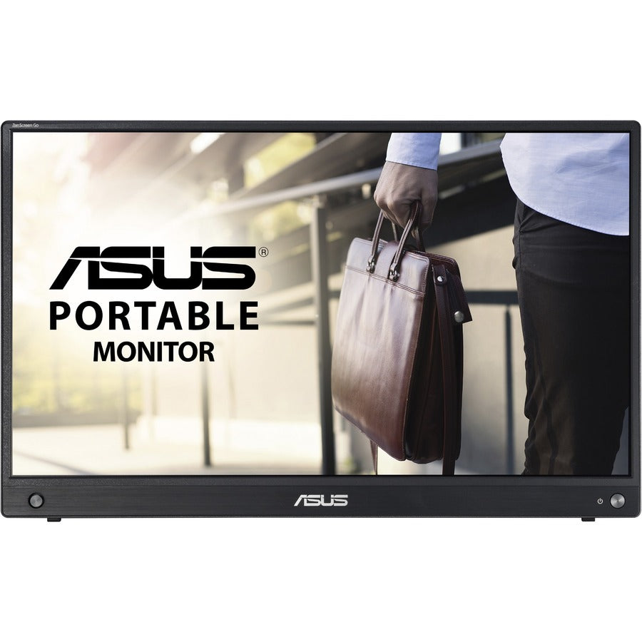 Asus ZenScreen GO MB16AWP 16" Class Full HD LCD Monitor - 16:9 - Gun Metal Black MB16AWP