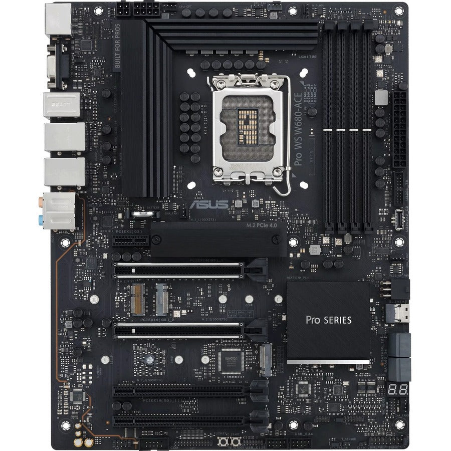 Asus Pro WS W680-ACE Workstation Motherboard - Intel W680 Chipset - Socket LGA-1700 - Intel Optane Memory Ready - ATX PRO WS W680-ACE