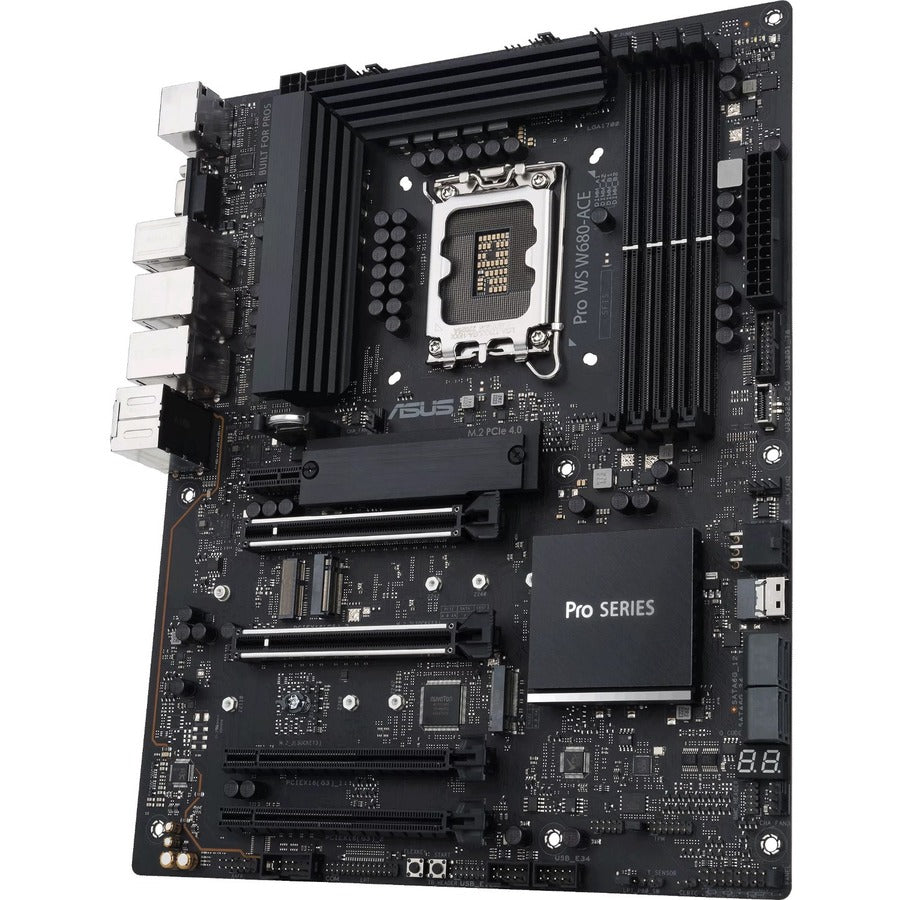 Asus Pro WS W680-ACE Workstation Motherboard - Intel W680 Chipset - Socket LGA-1700 - Intel Optane Memory Ready - ATX PRO WS W680-ACE