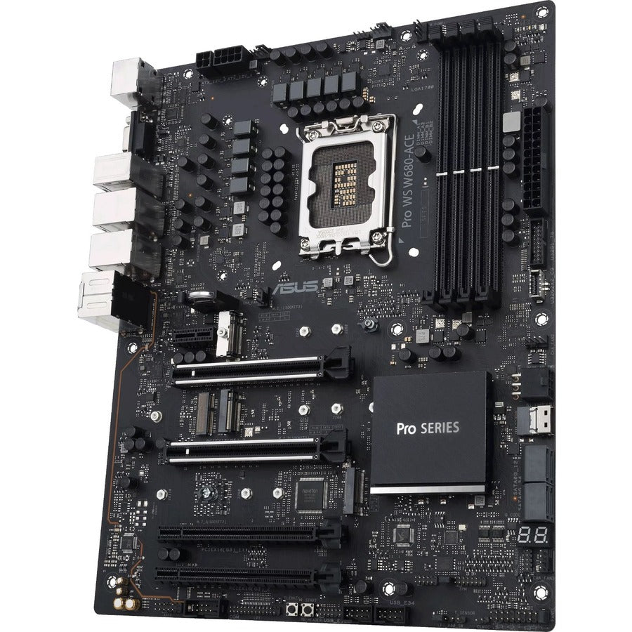 Asus Pro WS W680-ACE Workstation Motherboard - Intel W680 Chipset - Socket LGA-1700 - Intel Optane Memory Ready - ATX PRO WS W680-ACE