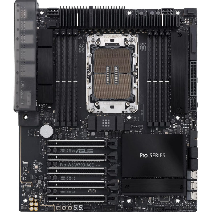 Asus PRO WS W790-ACE Desktop Motherboard - Intel W790 Chipset - Socket LGA-4677 - SSI CEB PRO WS W790-ACE