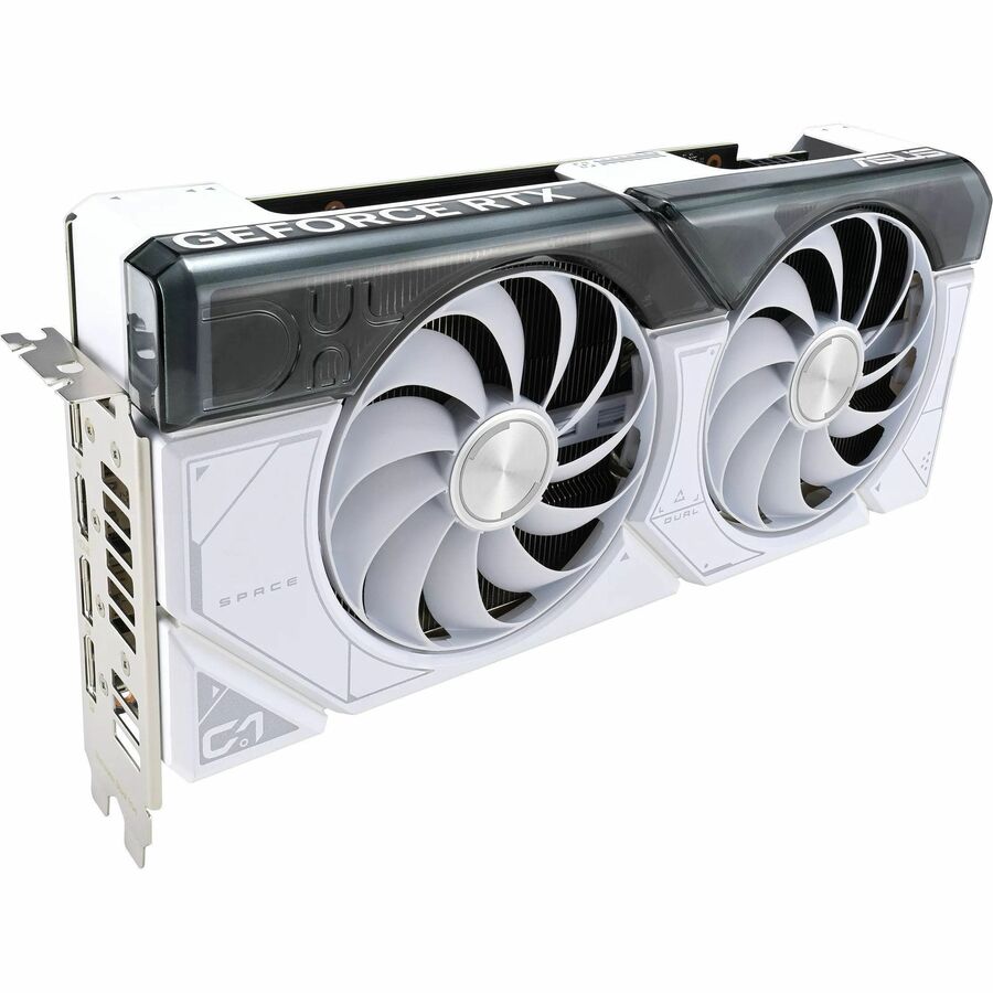 Asus NVIDIA GeForce RTX 4070 Graphic Card - 12 GB GDDR6X DUAL-RTX4070-O12G-WHITE