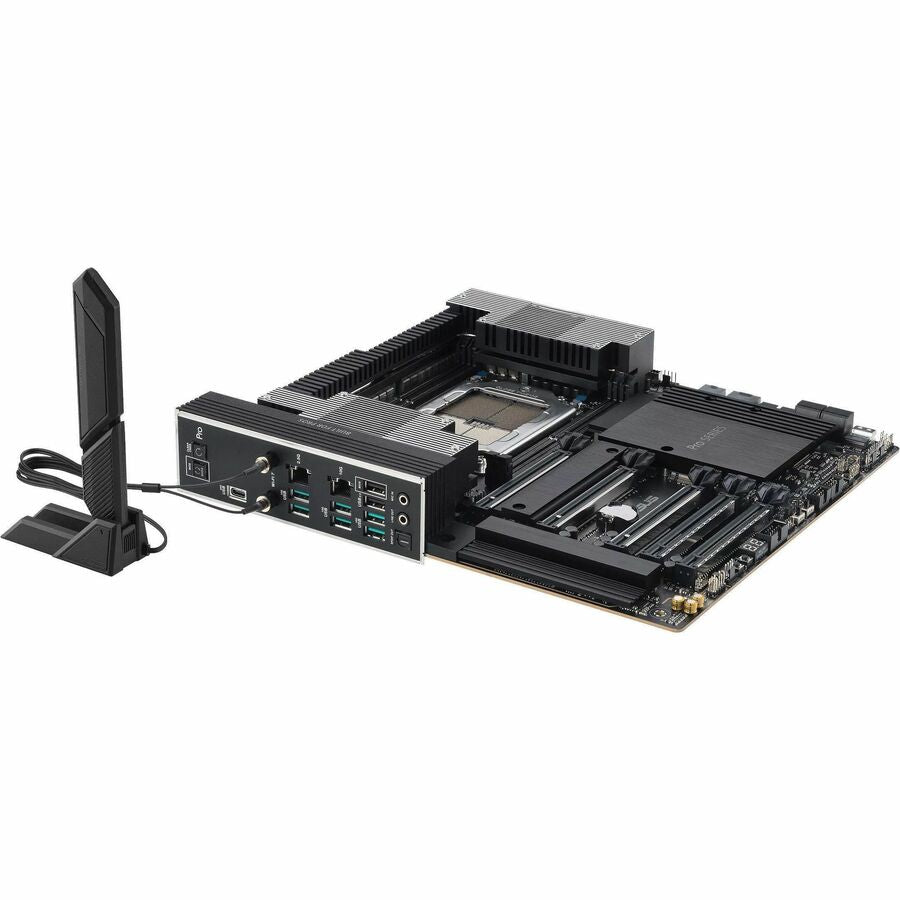 Asus PRO WS TRX50-SAGE WIFI Desktop Motherboard - AMD TRX50 Chipset - Socket sTR5 - SSI CEB PRO WS TRX50-SAGE WIFI