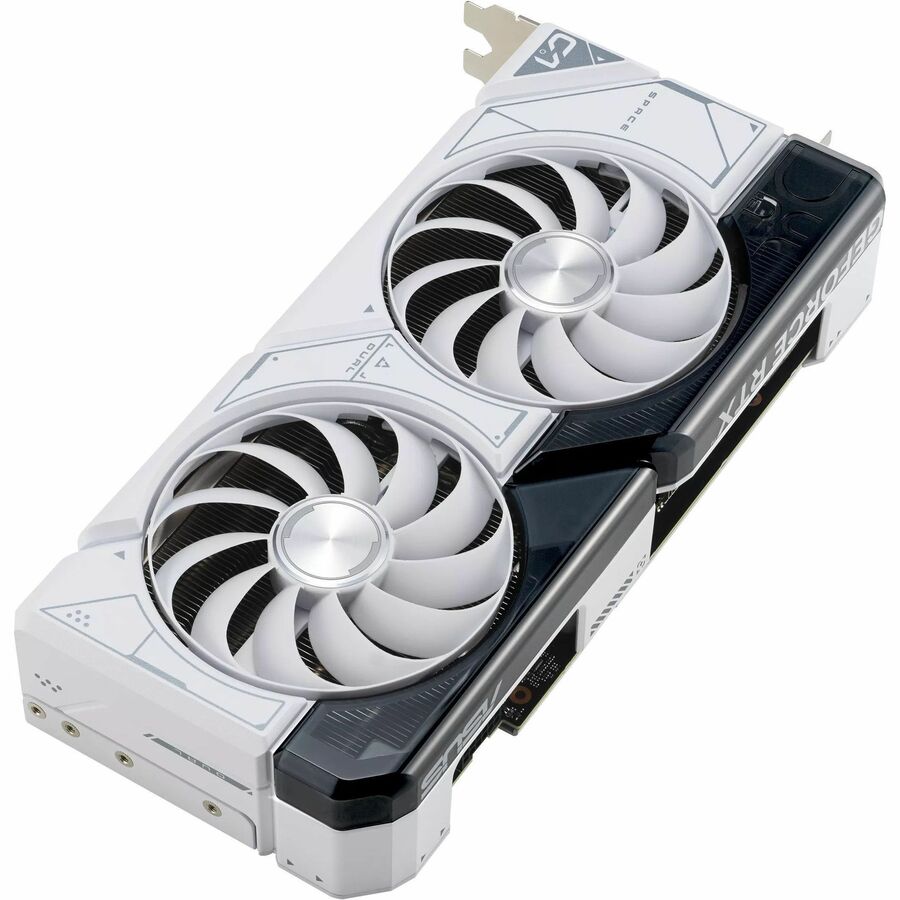 Asus NVIDIA GeForce RTX 4070 SUPER Graphic Card - 12 GB GDDR6X DUAL-RTX4070S-O12G-WHITE