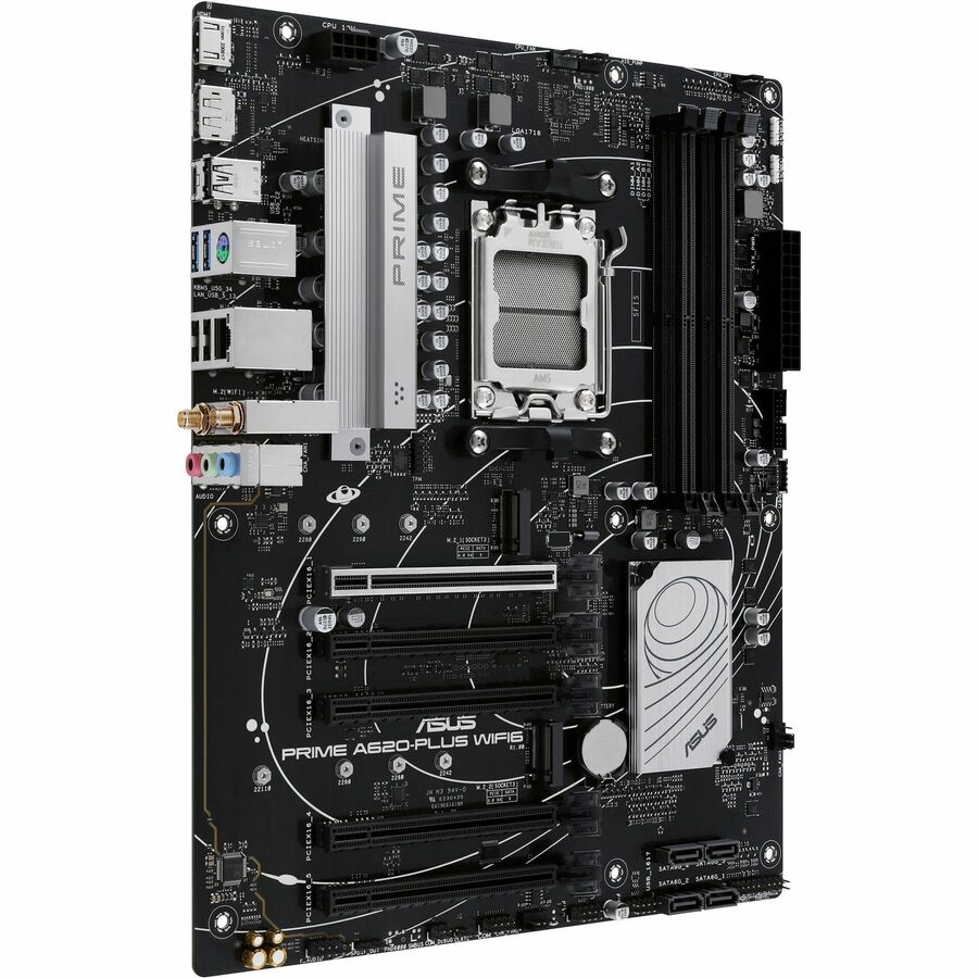 Asus Prime A620-PLUS WIFI6 Gaming Desktop Motherboard - AMD A620 Chipset - Socket AM5 - ATX PRIME A620-PLUS WIFI6