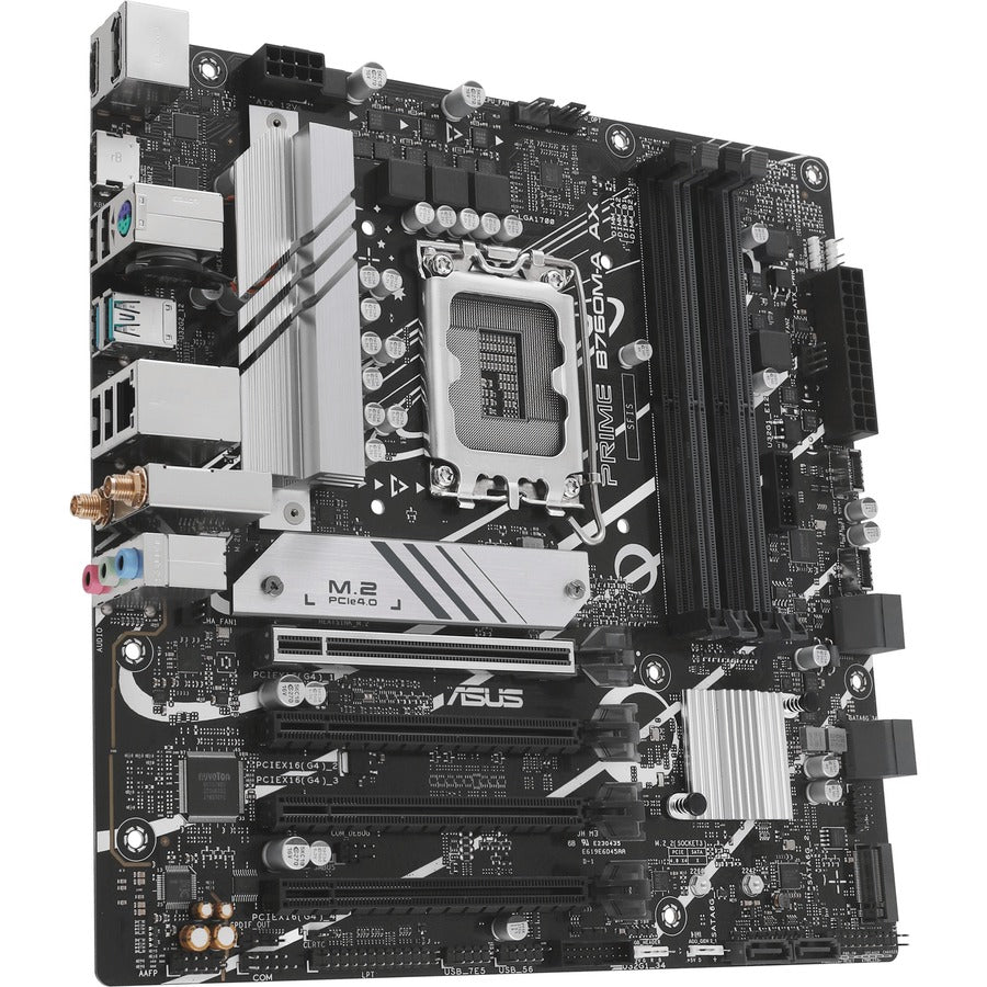 Asus Prime PRIME B760M-A AX Desktop Motherboard - Intel B760 Chipset - Socket LGA-1700 - Micro ATX PRIME B760M-A AX