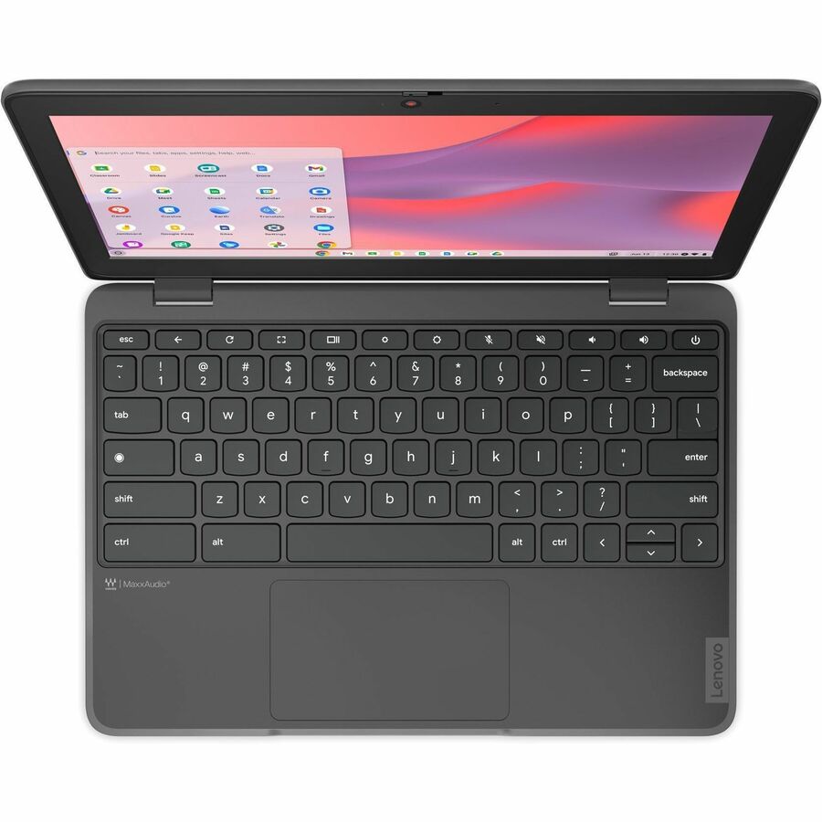 Lenovo 100e Chromebook Gen 4 83G80001CF 11.6" Touchscreen Chromebook - HD - Intel N-Series N100 - 8 GB - 64 GB Flash Memory - French, English Keyboard - Graphite Gray 83G80001CF