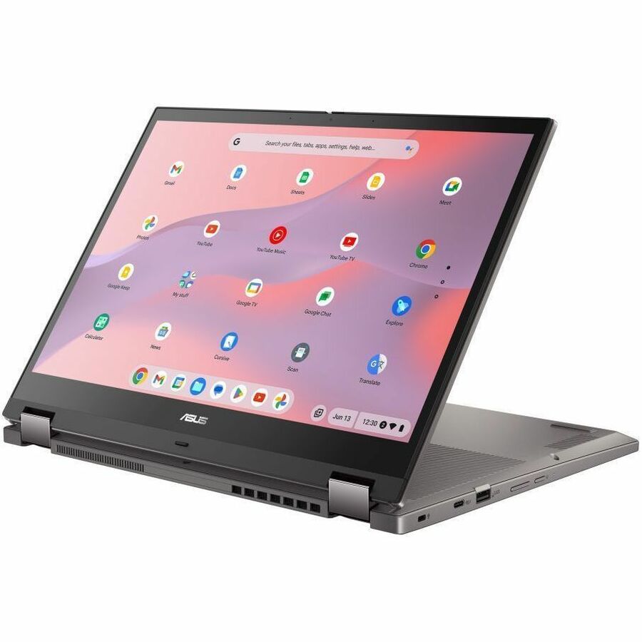 Asus Chromebook CM34 Flip CM3401 CM3401FFA-DB31T-CB 14" Touchscreen Convertible 2 in 1 Chromebook - WUXGA - AMD Ryzen 3 7320C - 8 GB - 128 GB SSD - Zinc CM3401FFA-DB31T-CB