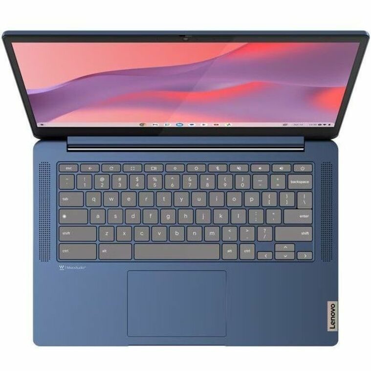 Lenovo IdeaPad Slim 3 14M868 82XJ003DCF 14" Touchscreen Chromebook - Full HD - Octa-core (ARM Cortex A76 + Cortex A55) - 4 GB - 128 GB Flash Memory - French, English Keyboard - Abyss Blue 82XJ003DCF
