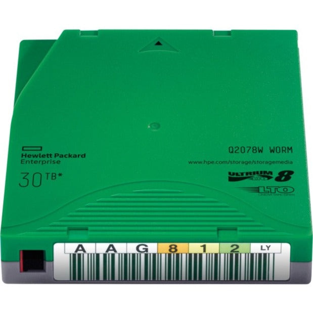 HPE LTO-8 Ultrium 30TB WORM Data Cartridge Q2078W