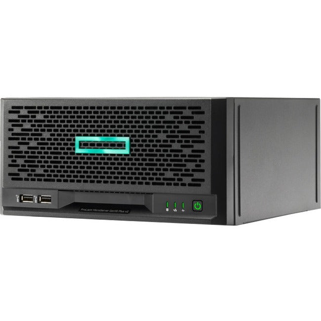 HPE ProLiant MicroServer Gen10 Plus v2 Ultra Micro Tower Server - 1 x Intel Pentium Gold G6405 4.10 GHz - 16 GB RAM - Serial ATA/600 Controller P54644-001