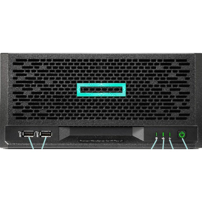 HPE ProLiant MicroServer Gen10 Plus v2 Ultra Micro Tower Server - 1 x Intel Pentium Gold G6405 4.10 GHz - 16 GB RAM - Serial ATA/600 Controller P54644-001