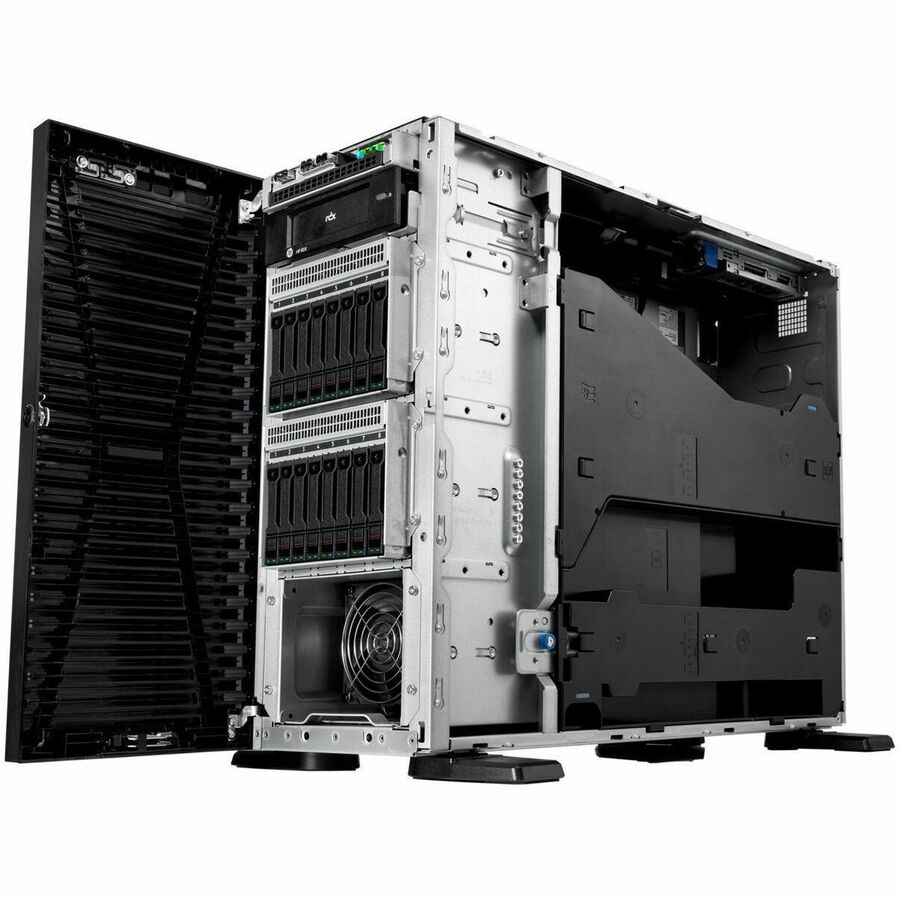 HPE ProLiant ML110 G11 4.5U Tower Server - 1 x Intel Xeon Gold 5416S 2 GHz - 32 GB RAM - Serial ATA Controller P55537-001