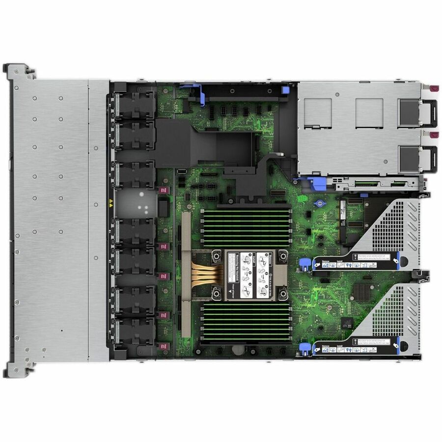 HPE ProLiant DL320 G11 1U Rack Server - 1 x Intel Xeon Silver 4410Y 2 GHz - 16 GB RAM - Serial Attached SCSI (SAS) Controller P57687-B21