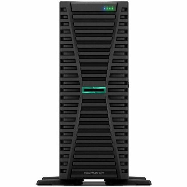 HPE ProLiant ML350 G11 4U Tower Server - 1 x Intel Xeon Gold 5416S 2 GHz - 64 GB RAM - 960 GB SSD - (2 x 480GB) SSD Configuration - Serial Attached SCSI (SAS), Serial ATA Controller P69313-005