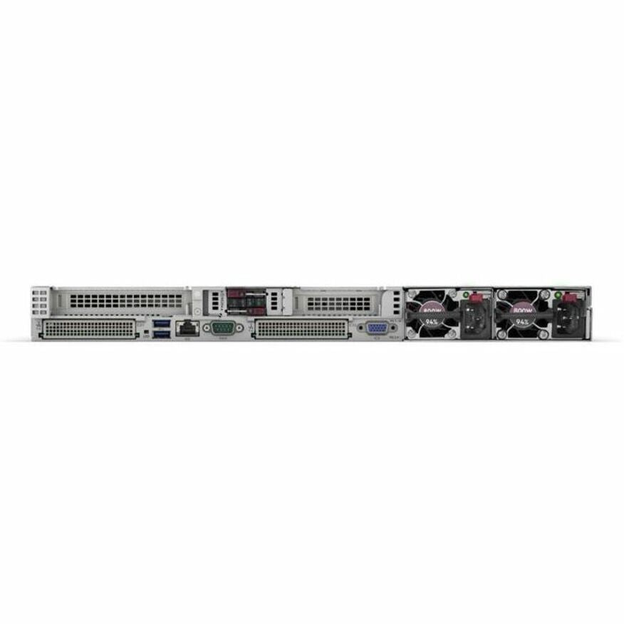 HPE ProLiant DL360 Gen11 1U Rack Server - 1 x Intel Xeon Silver 4509Y 2.60 GHz - 64 GB RAM - 960 GB SSD - (2 x 480GB) SSD Configuration - Serial ATA, Serial Attached SCSI (SAS) Controller P71676-005