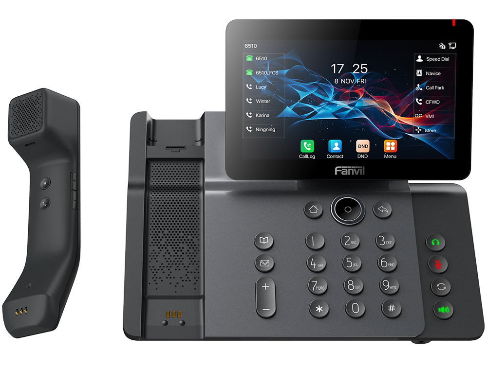 Fanvil V66 Pro Prime Business Phone equipped with Cordless Handset